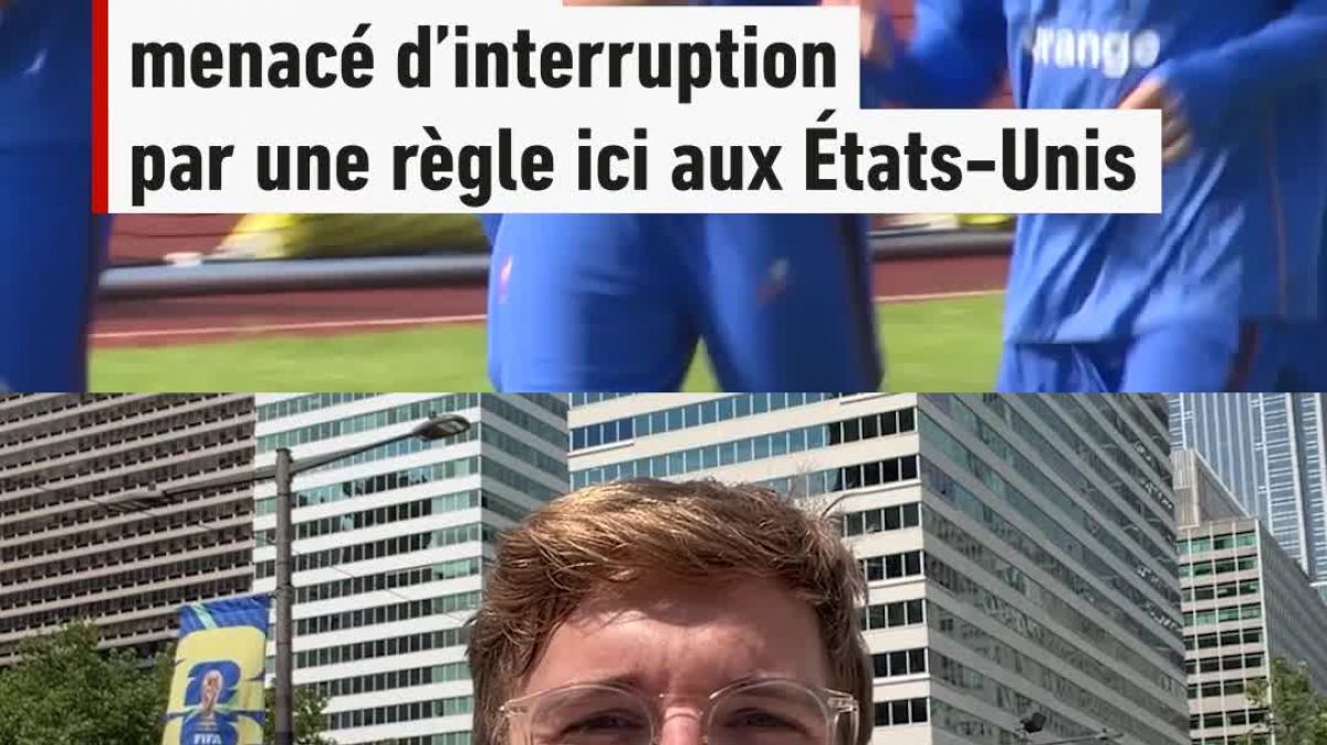 Alerte orage en direct : le match France-Irak pourrait démarrer plus tard
