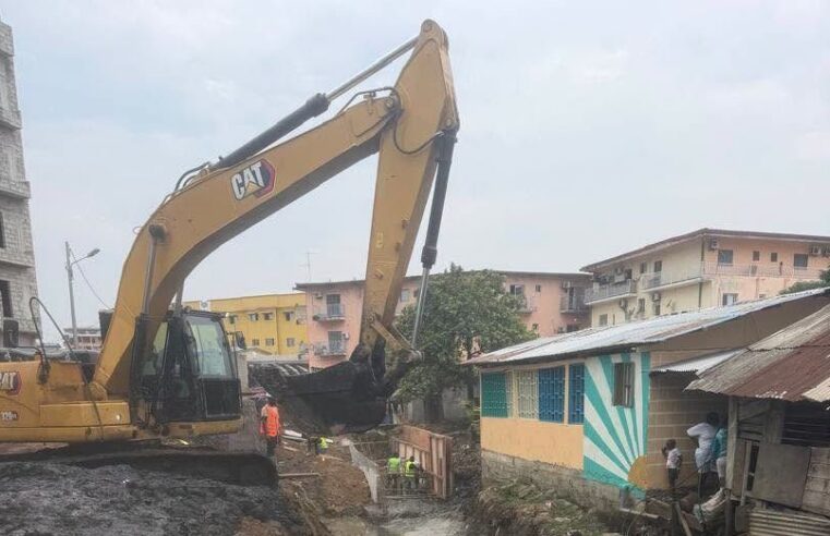 Libreville : le grand chantier de la baie des Cochons entre en action