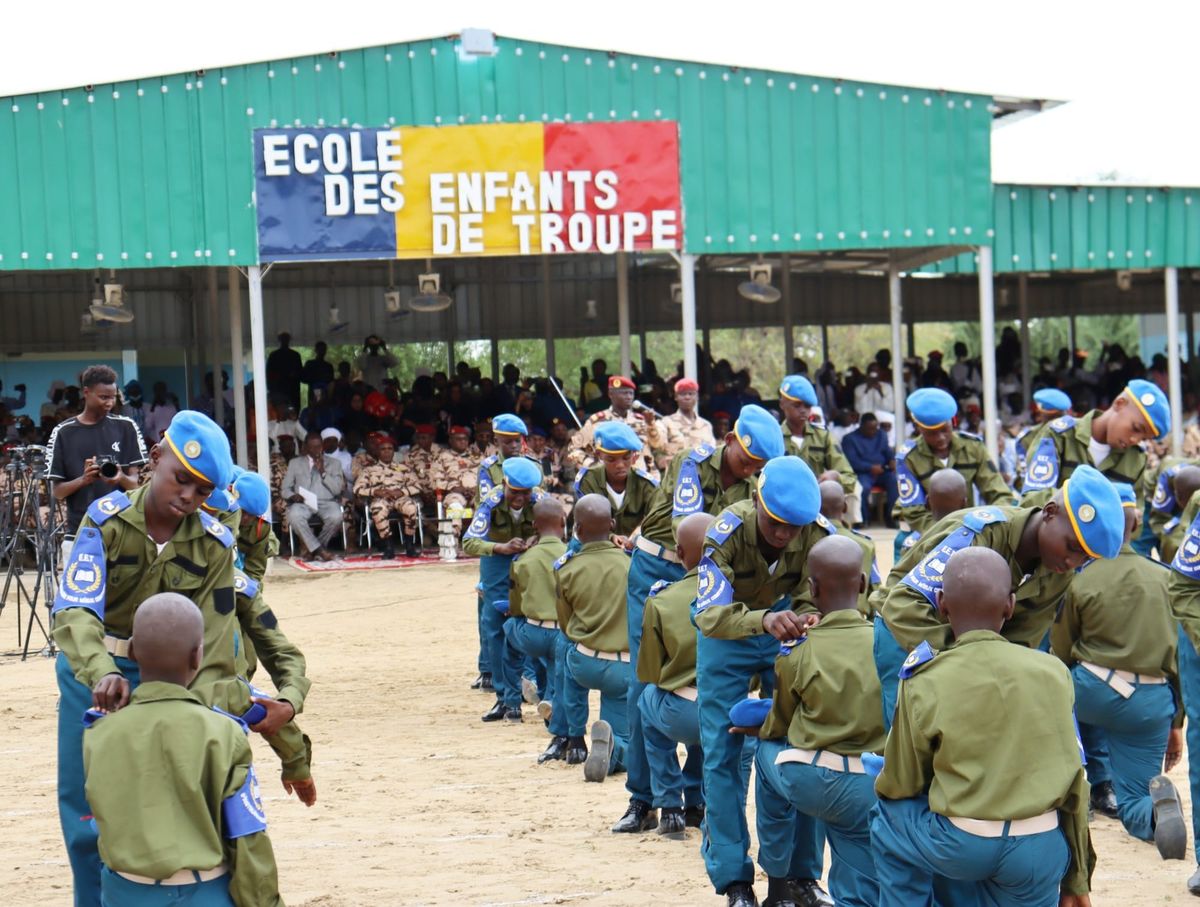 Tchad : une cérémonie solennelle pour la 6e promotion des Enfants de Troupe du GEMIA