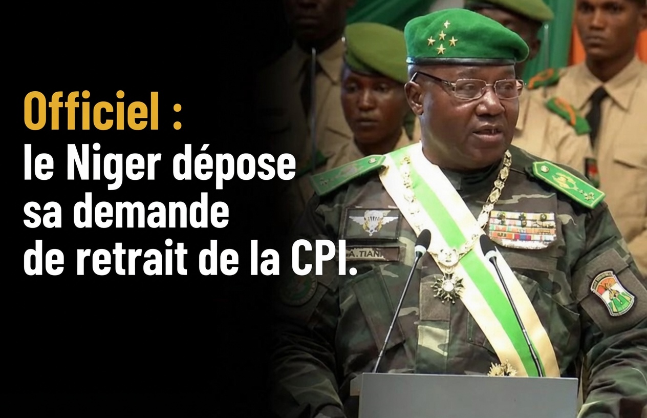 Le Niger enclenche la procédure de retrait de la Cour pénale internationale