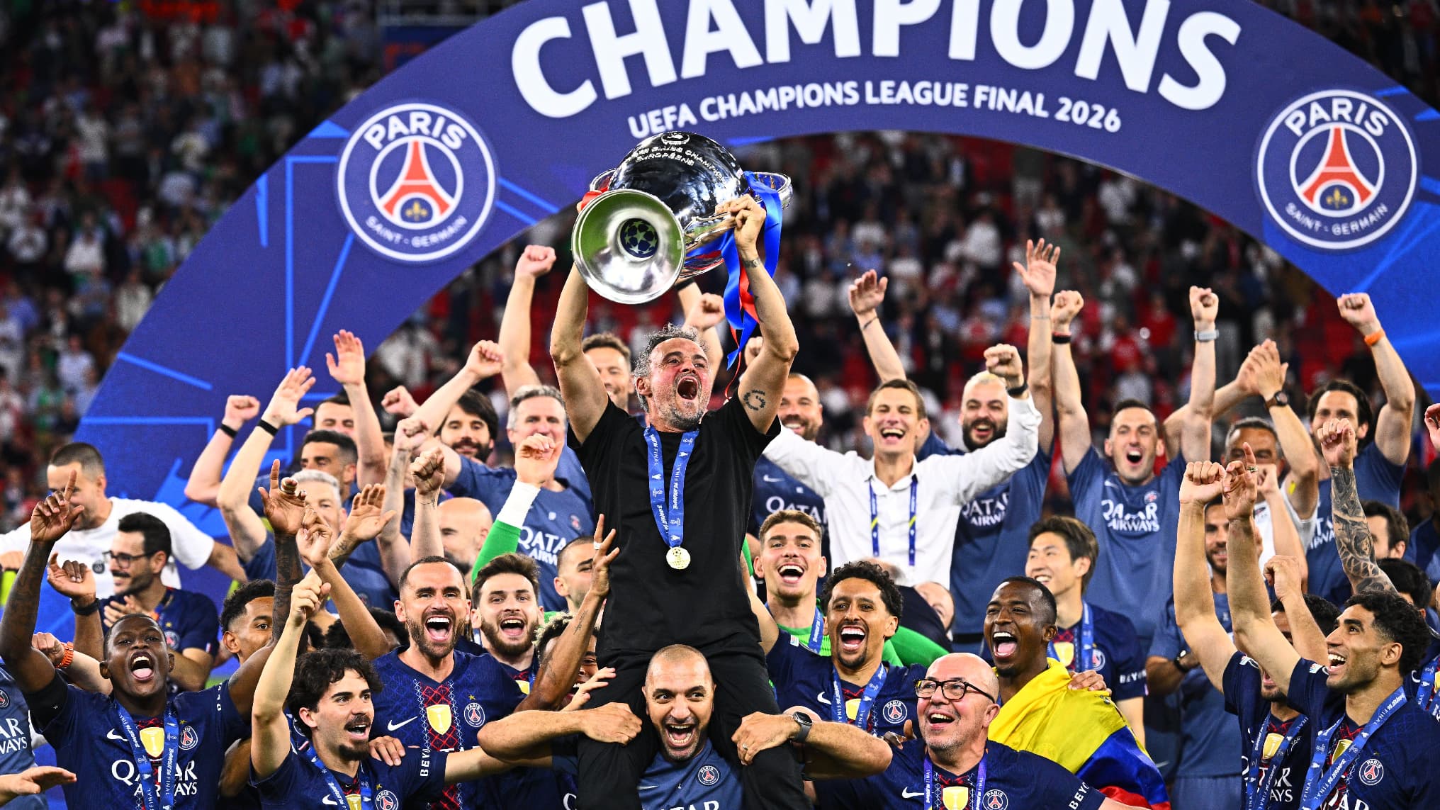 Le psg réalise un doublé en ligue des champions mais perd des téléspectateurs face à kouamé