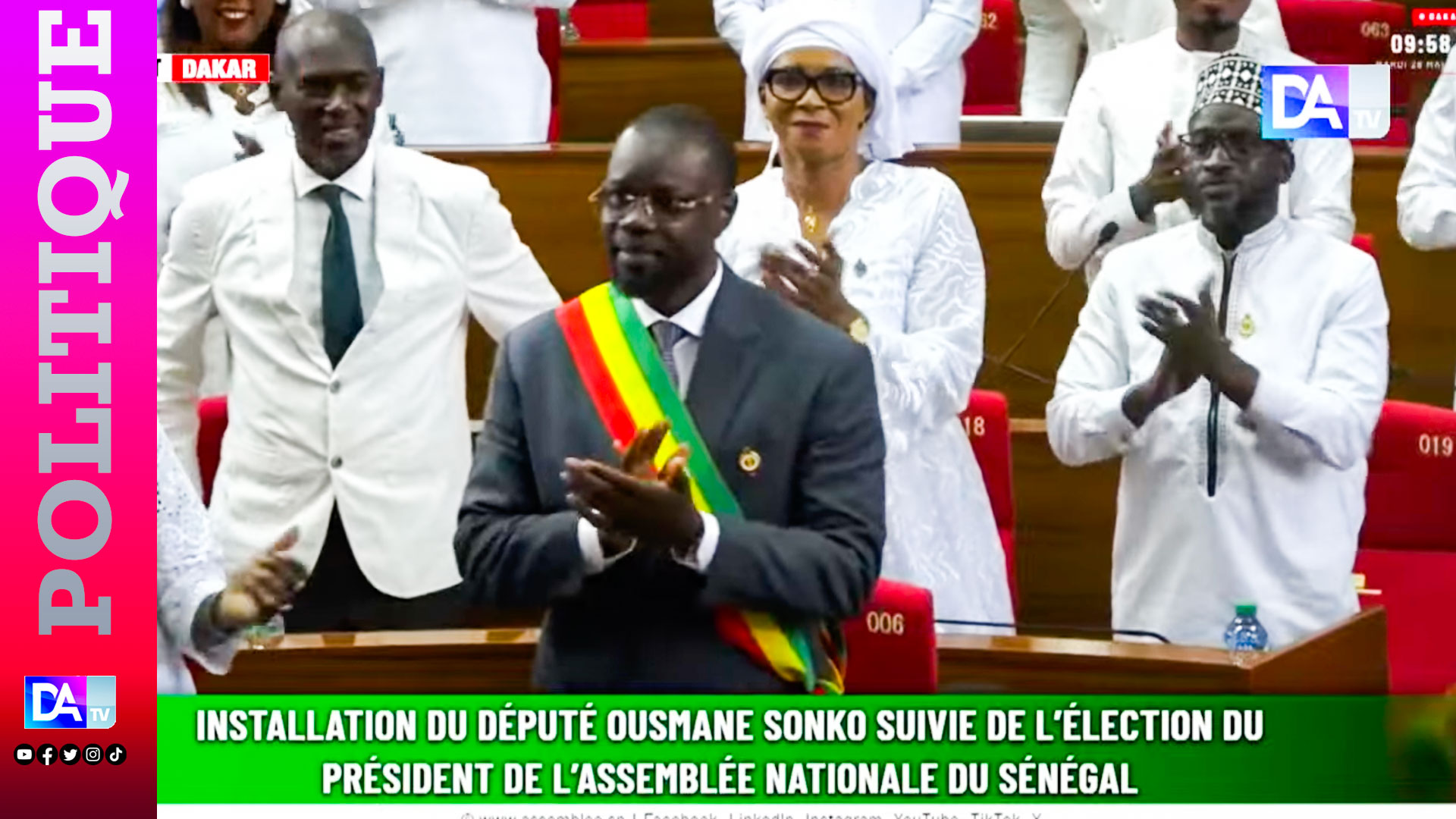 Sénégal : l&rsquo;opposition défie l&rsquo;assemblée nationale sur le retour d&rsquo;ousmane sonko