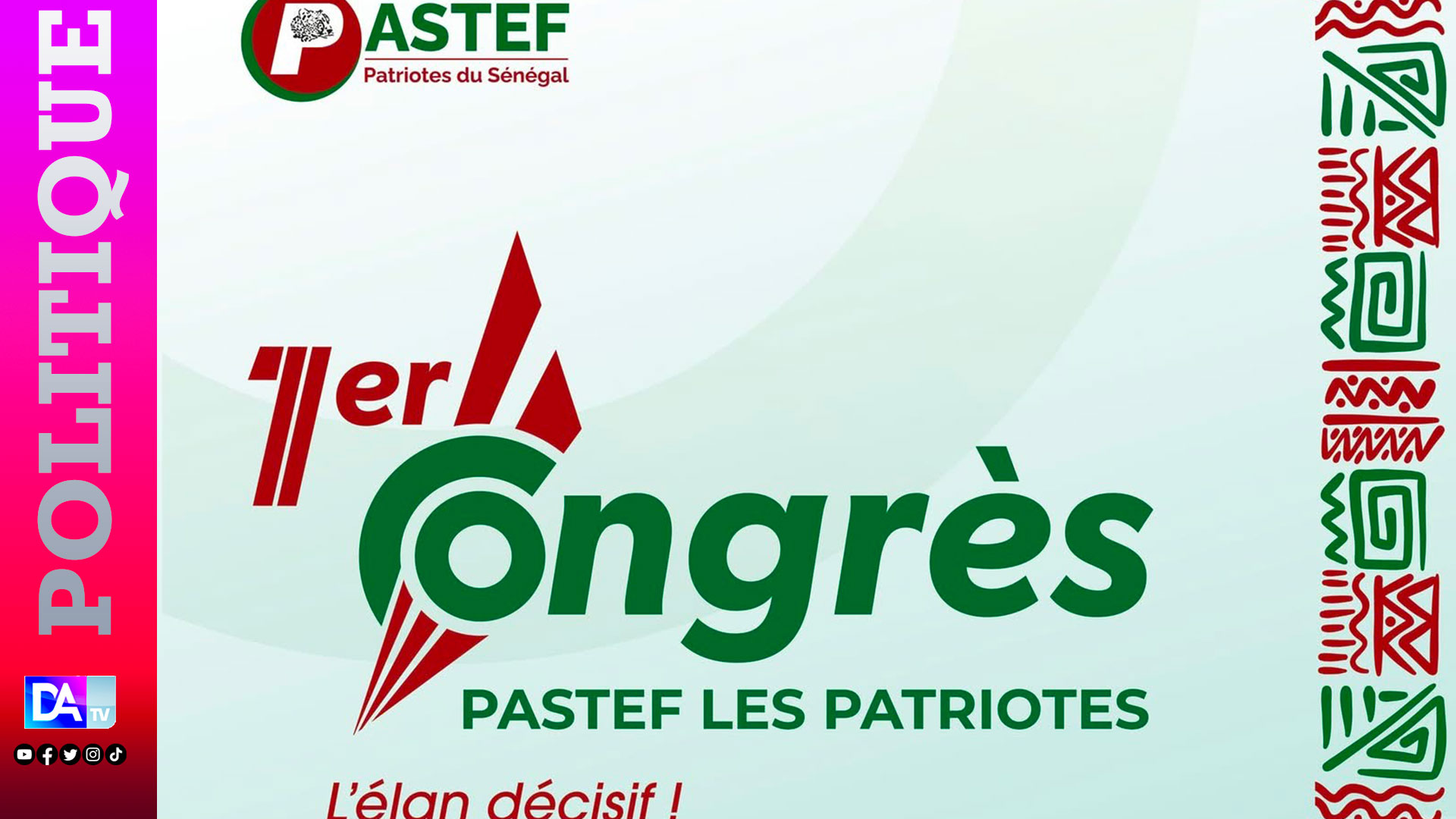 Congrès du Pastef : Sonko définit la vision stratégique du parti avant l&rsquo;échéance de 2026