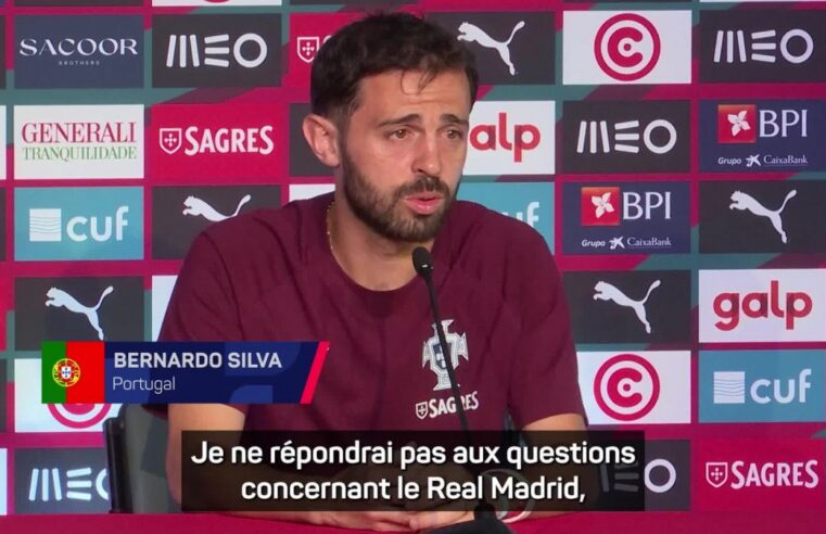 Bernardo Silva savoure son arrivée au Real Madrid mais reste concentré sur le Portugal