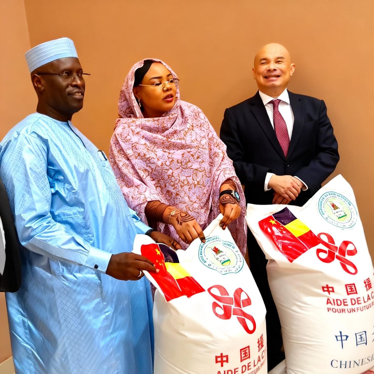 Le Tchad reçoit 1 770 tonnes de riz de la Chine pour la sécurité alimentaire