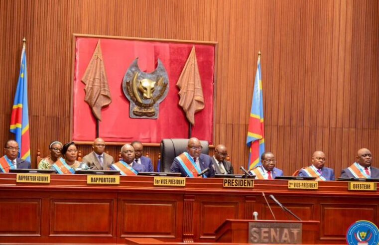 Le Sénat congolais examine la loi sur le référendum en seconde lecture
