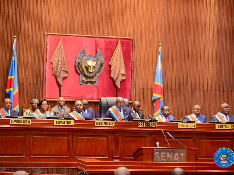 Le Sénat congolais examine la loi sur le référendum en seconde lecture