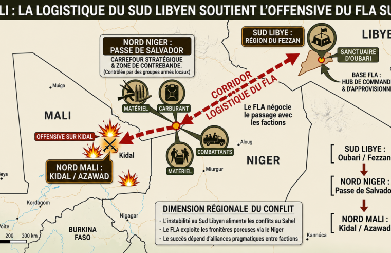 Le corridor libyen-nigérien, clé de l&rsquo;offensive touarègue sur Kidal