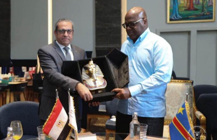 Félix Tshisekedi donne ses instructions pour la formation des soldats congolais en Égypte