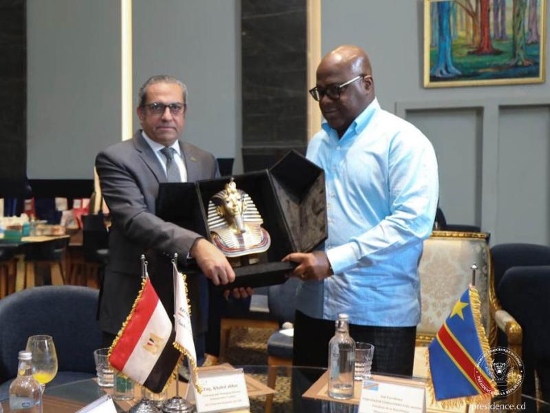 Félix Tshisekedi donne ses instructions pour la formation des soldats congolais en Égypte