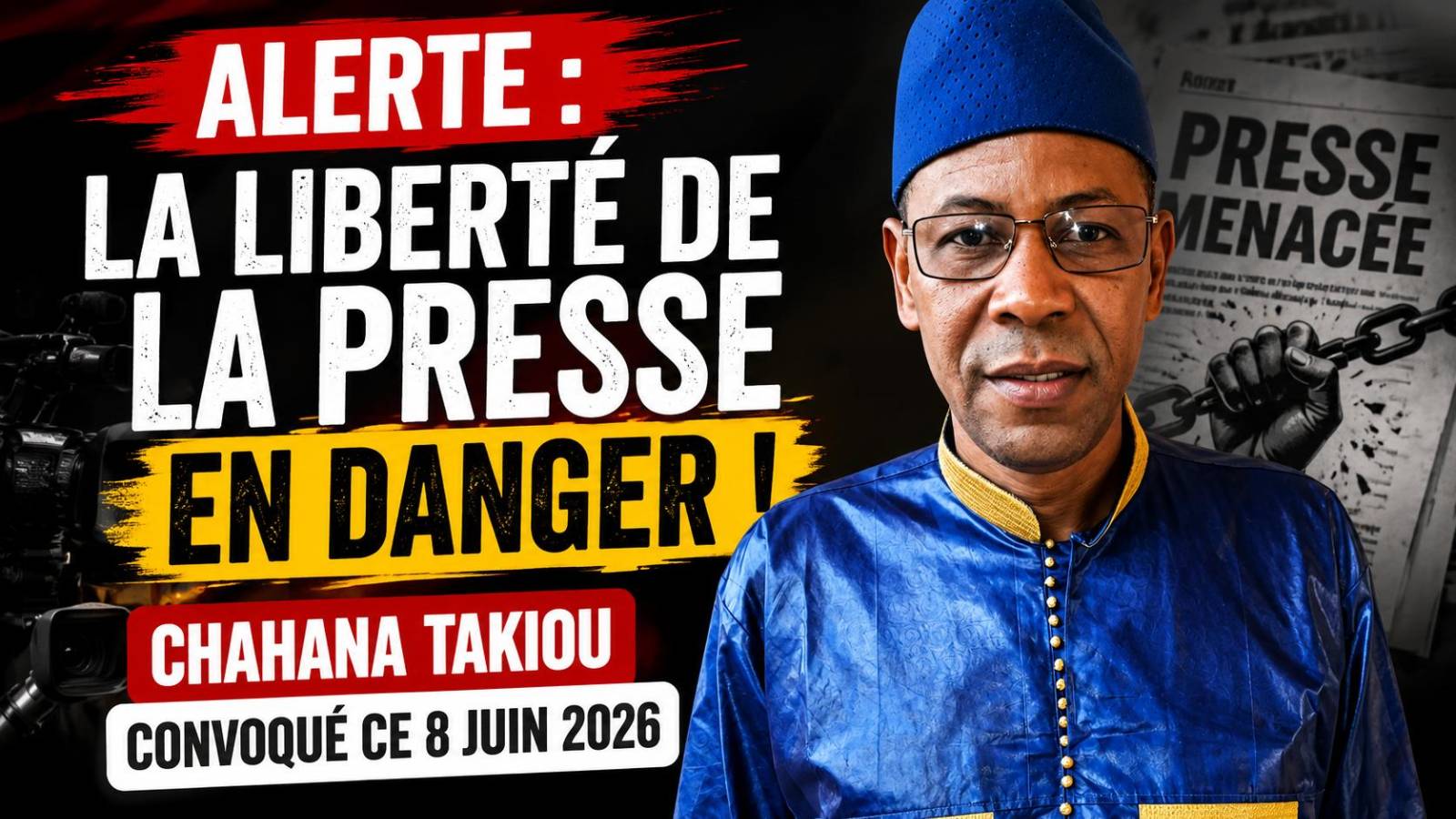 Mali : Chahana Takiou face à la justice, un nouveau coup porté à la presse