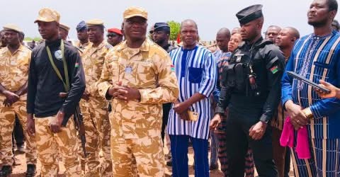 Mission sécuritaire du ministre dans le Nayala : évaluation et soutien aux forces