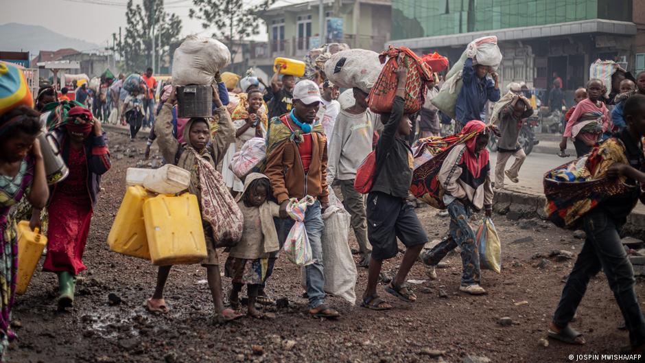 Kinshasa submergée par la détresse des déplacés de l&rsquo;Est