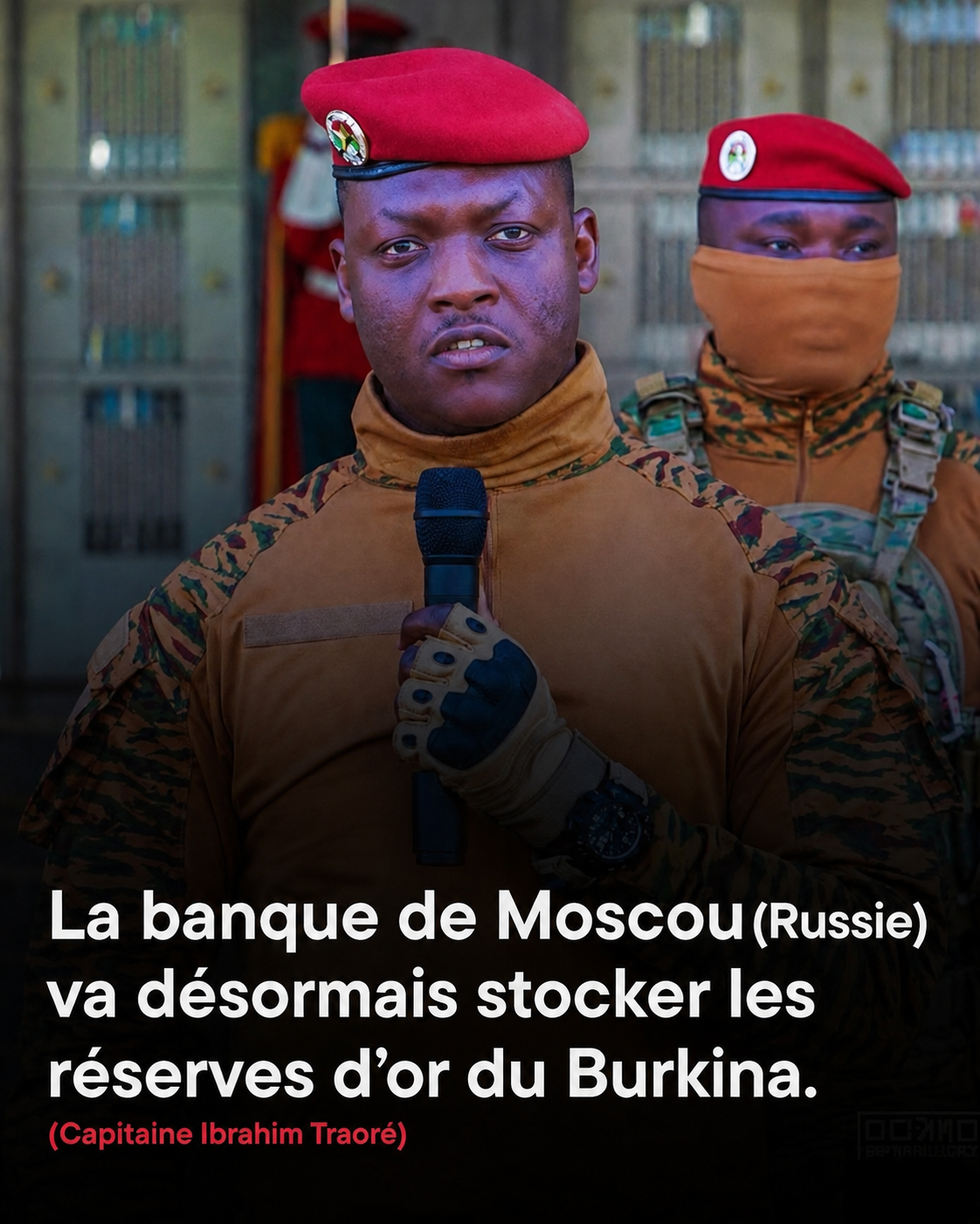 Burkina Faso : l&rsquo;étau russe sur l&rsquo;or burkinabè suscite des inquiétudes