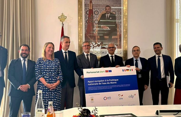 Eau : l’union européenne injecte 348 millions d’euros pour le Maroc