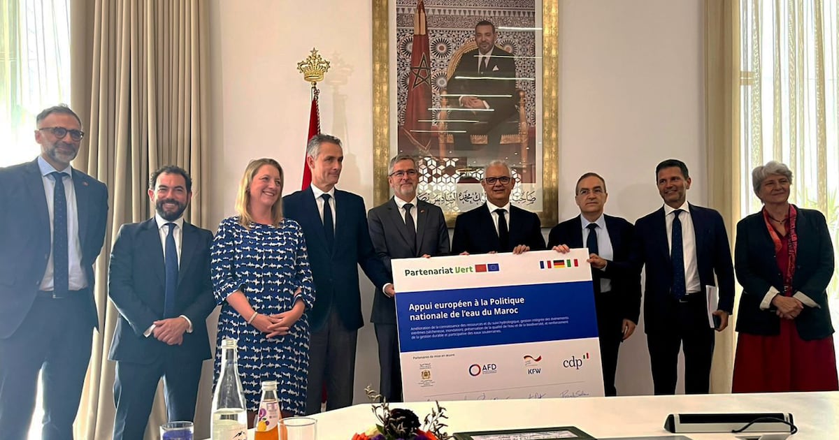 Eau : l’union européenne injecte 348 millions d’euros pour le Maroc