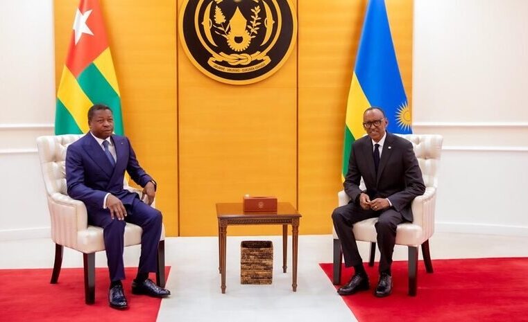 Paul Kagame en visite à Lomé pour renforcer la coopération Togo-Rwanda