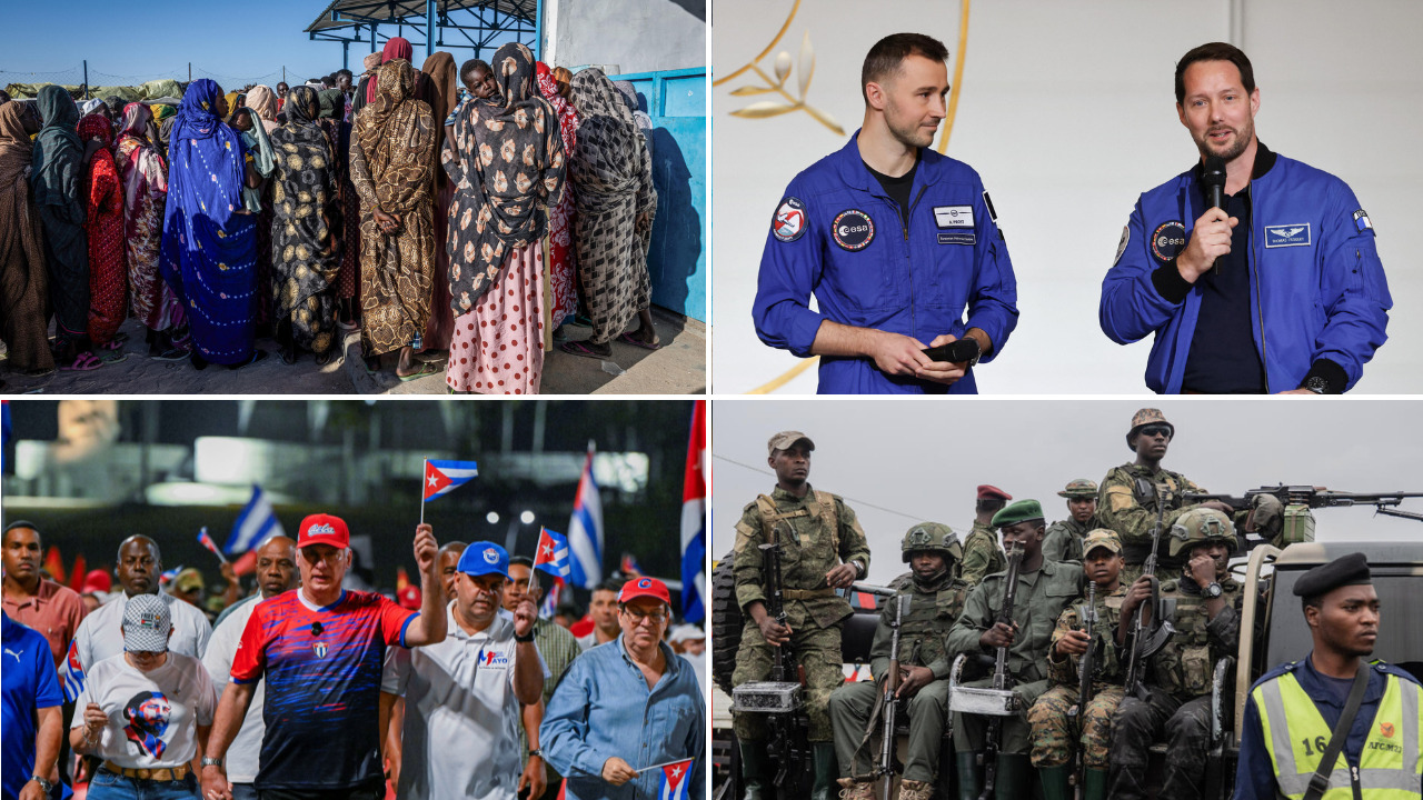 Sanctions américaines en RDC, réfugiés soudanais, astronautes français et Cuba : les réponses à vos questions