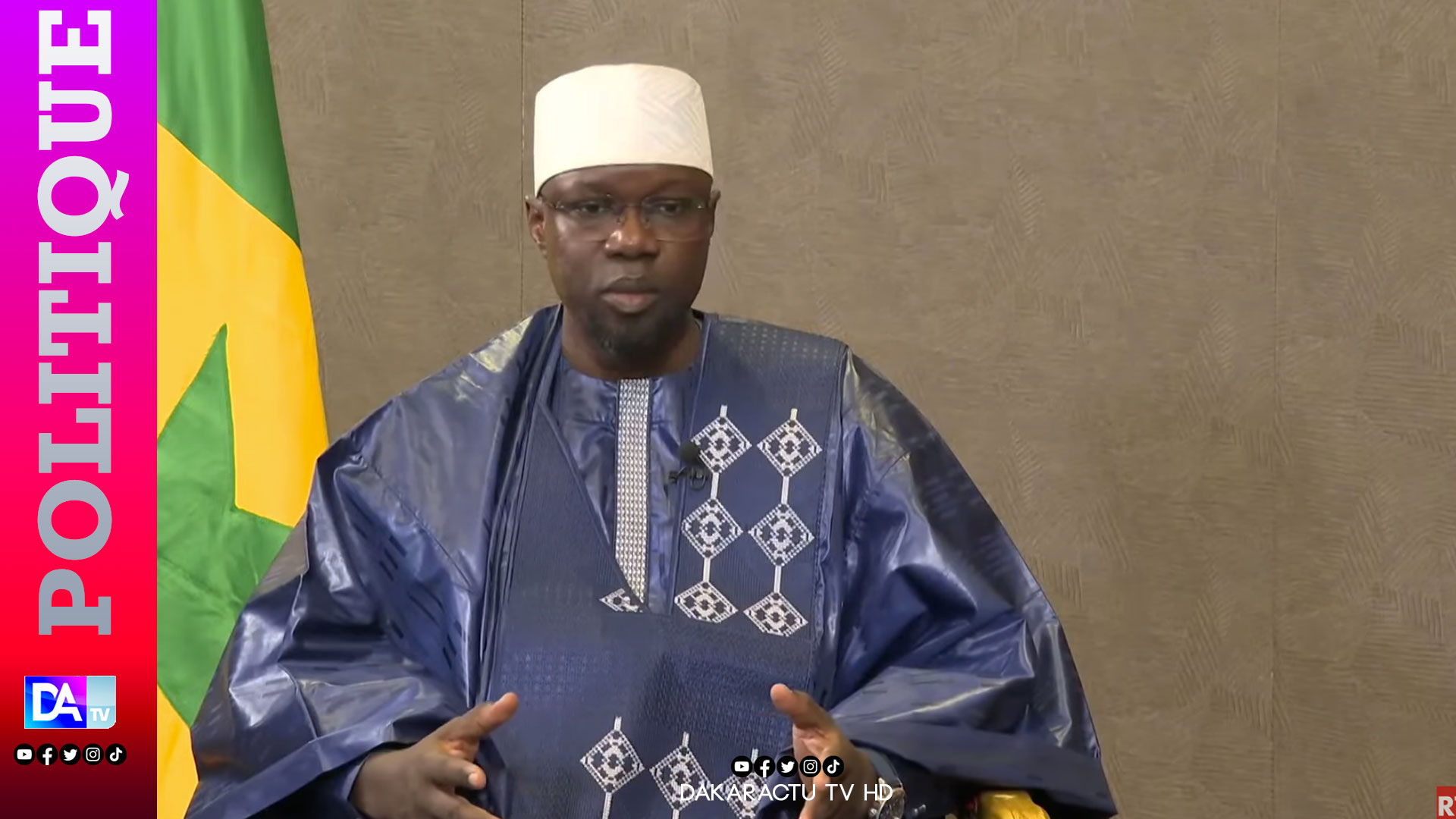 Ousmane Sonko s&rsquo;exprime après l&rsquo;installation du nouveau gouvernement sénégalais