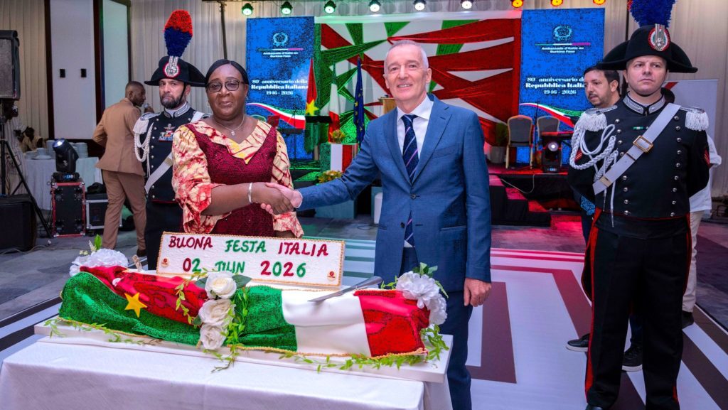 Renforcement des liens entre le Burkina Faso et l’italie pour fêter 80 ans de république