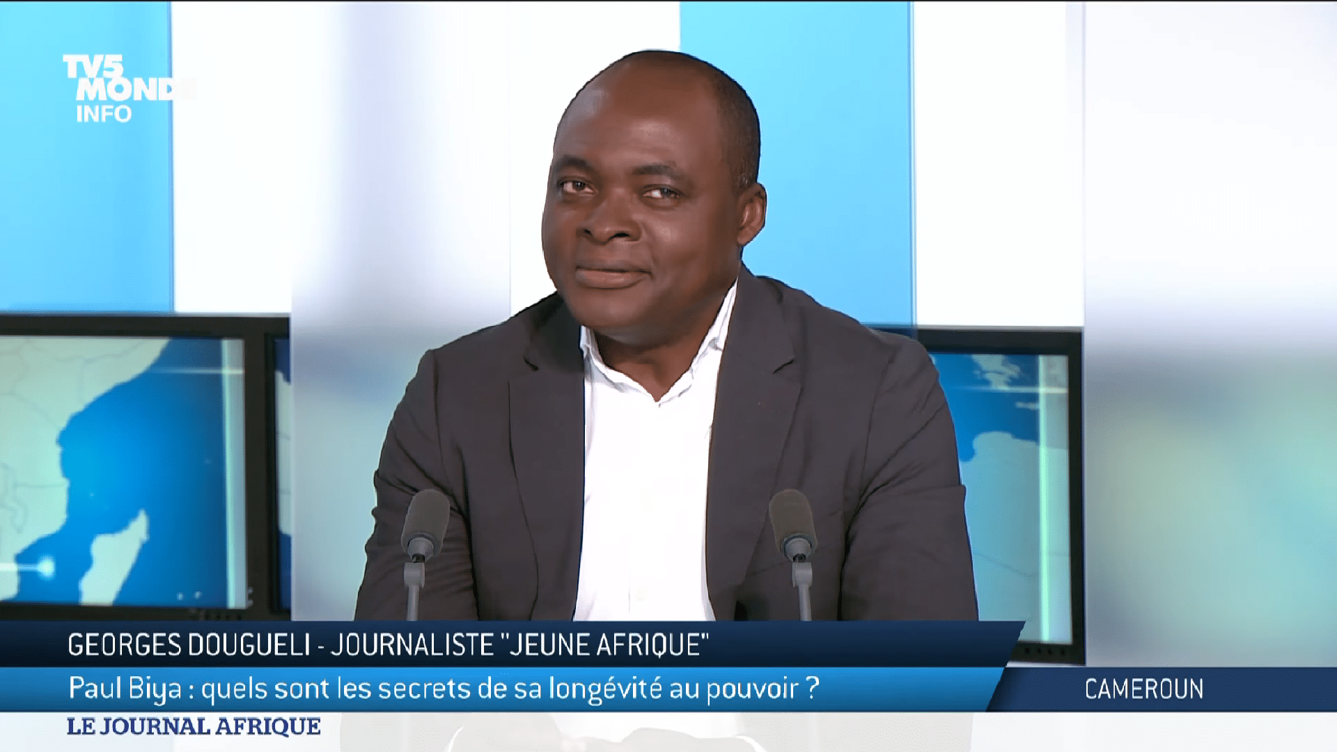 Georges Dougueli réplique à Owona Nguini : la spéculation sur la santé de Paul Biya fait partie du métier de journaliste