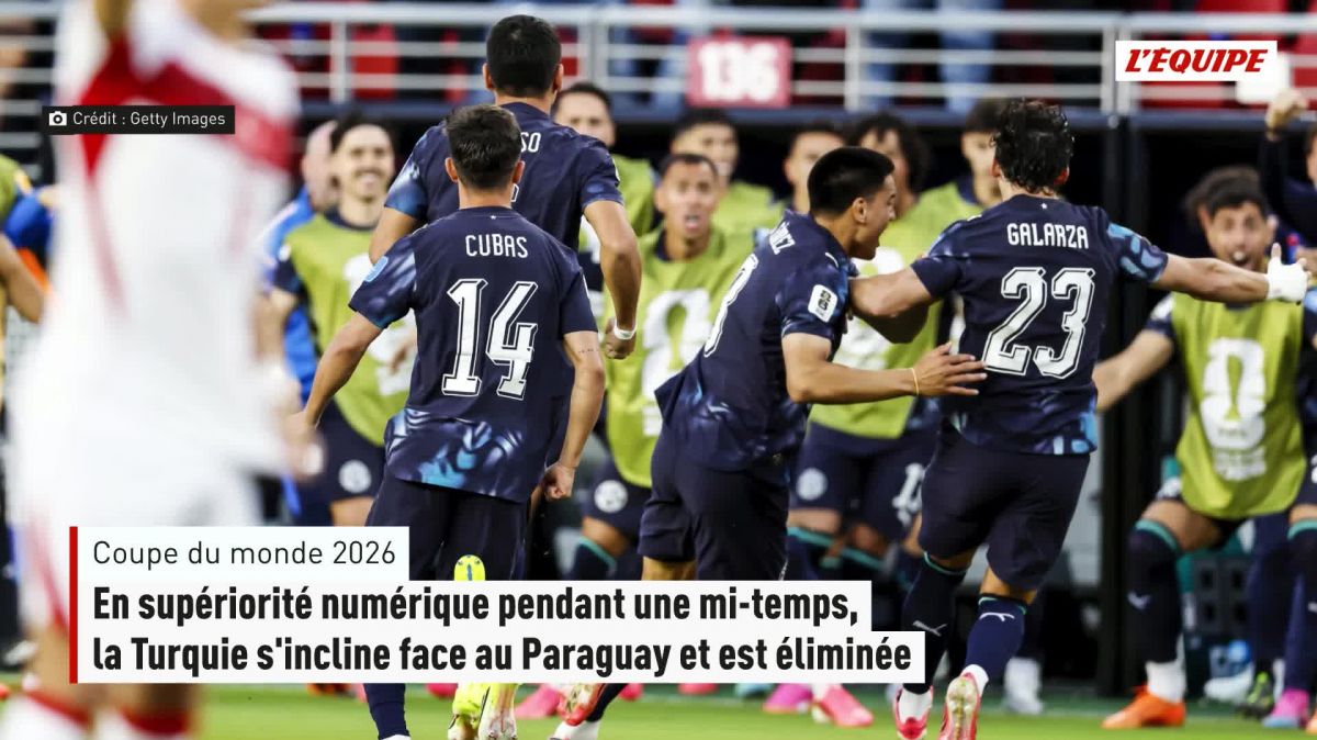La Turquie éliminée du Mondial 2026 après une défaite face au Paraguay