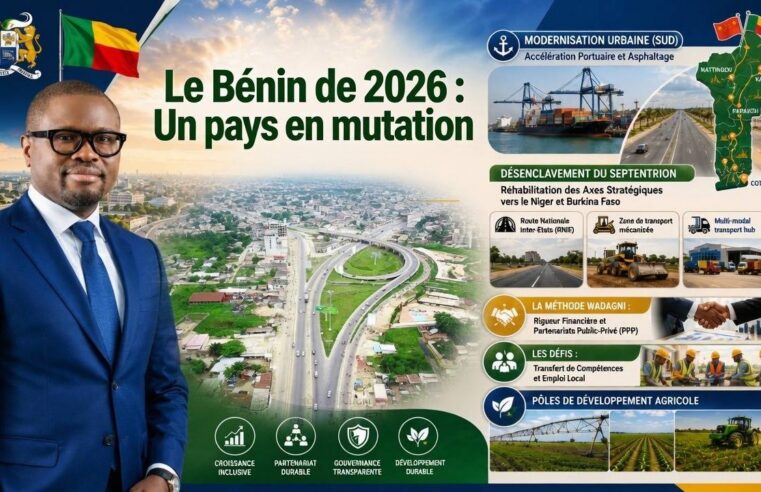 Bénin : Romuald Wadagni relance les chantiers d&rsquo;infrastructures avec la Chine