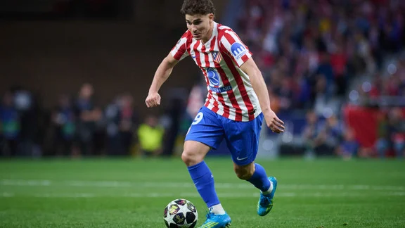 Julian Alvarez en action