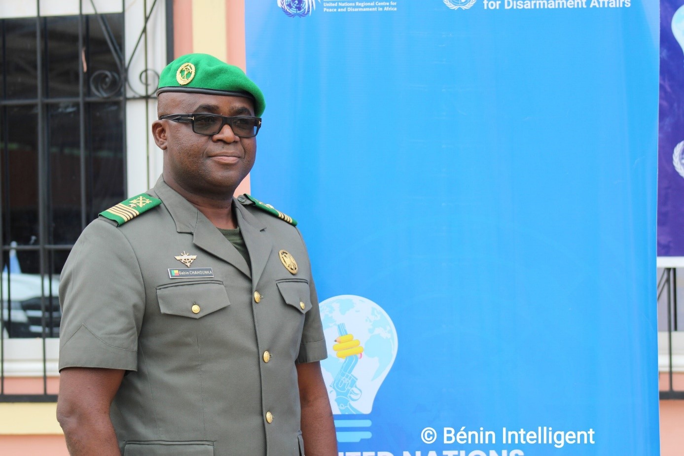 Colonel Major Chahounka, chef du cabinet militaire de la présidence
