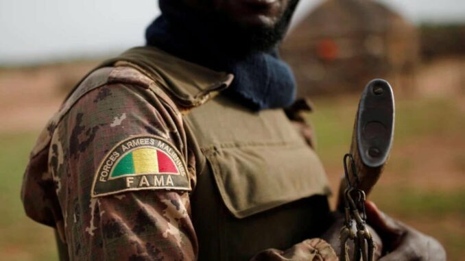 Carte stratégique des zones frontalières entre le Mali et le Burkina Faso dans le Sahel