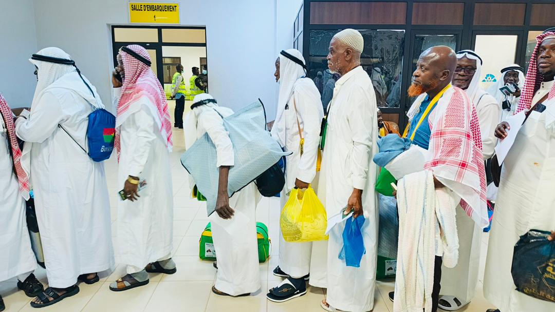 Fidèles burkinabè de retour à Ouagadougou après le Hadj 2026
