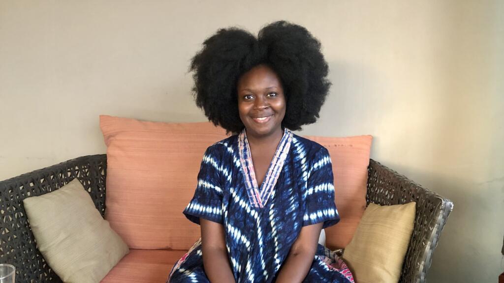 Roukiata Ouedraogo, autrice et humoriste burkinabè à Ouagadougou