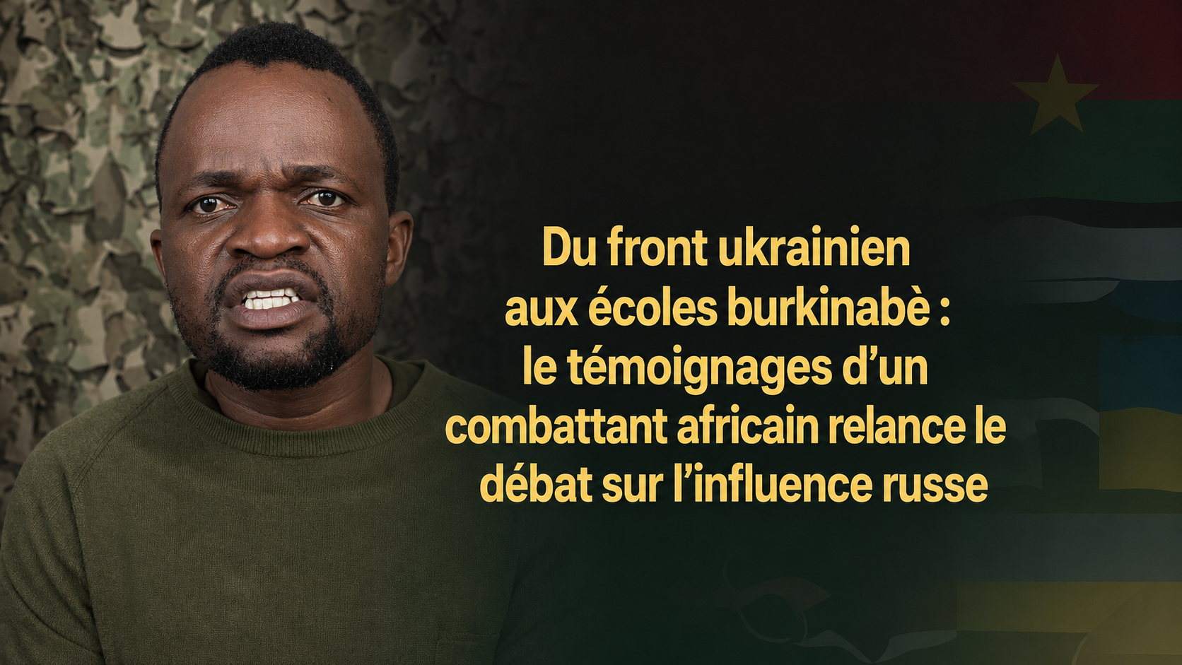 L&rsquo;enseignement du russe au Burkina Faso : entre opportunités et ombres géopolitiques
