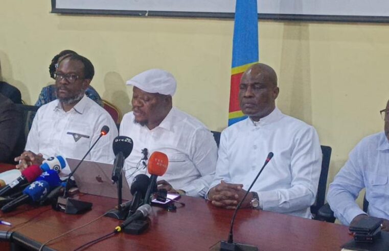 RDC : la C64 exclut tout dialogue sans renoncement au changement constitutionnel, appelle à marcher le 22 juillet