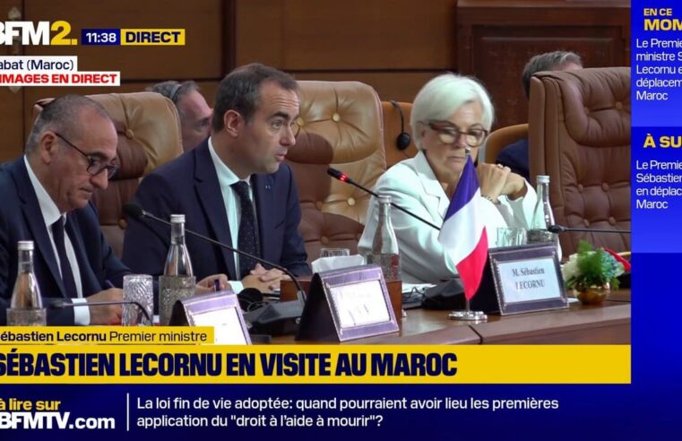 Depuis Rabat, Sébastien Lecornu veut « changer d&rsquo;échelle » dans la relation entre la France et le Maroc