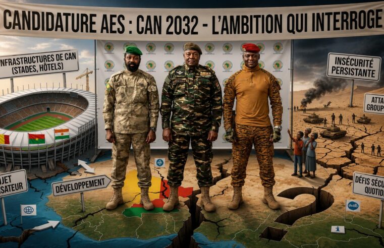Sahel : Burkina Faso, Mali et Niger candidats à la CAN 2032, un pari risqué