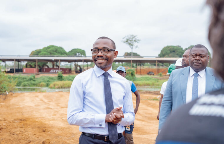 Construction de logements au Gabon : Mays MOUISSI inspecte les sites SNI de Nkok, Essassa, Bikélé et Akanda