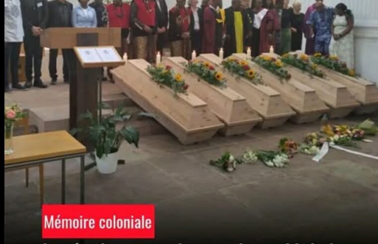 Mémoire coloniale : l’Allemagne restitue au Cameroun les restes d&rsquo;ancêtres Maka&rsquo;a