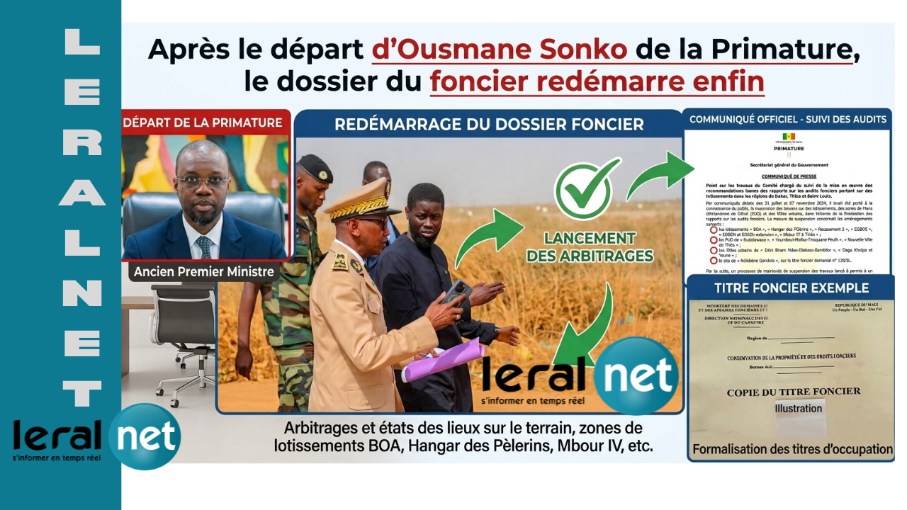 Foncier au Sénégal : le gel des lotissements enfin levé après des mois d&rsquo;attente