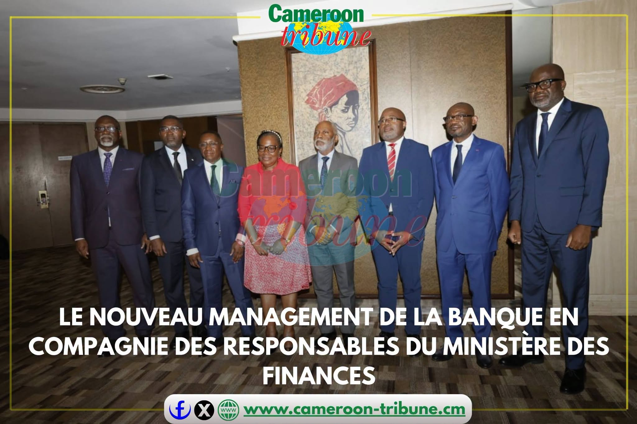 Nouveaux dirigeants de la general bank of Cameroon : ezékiel passam et victor noumoué nommés