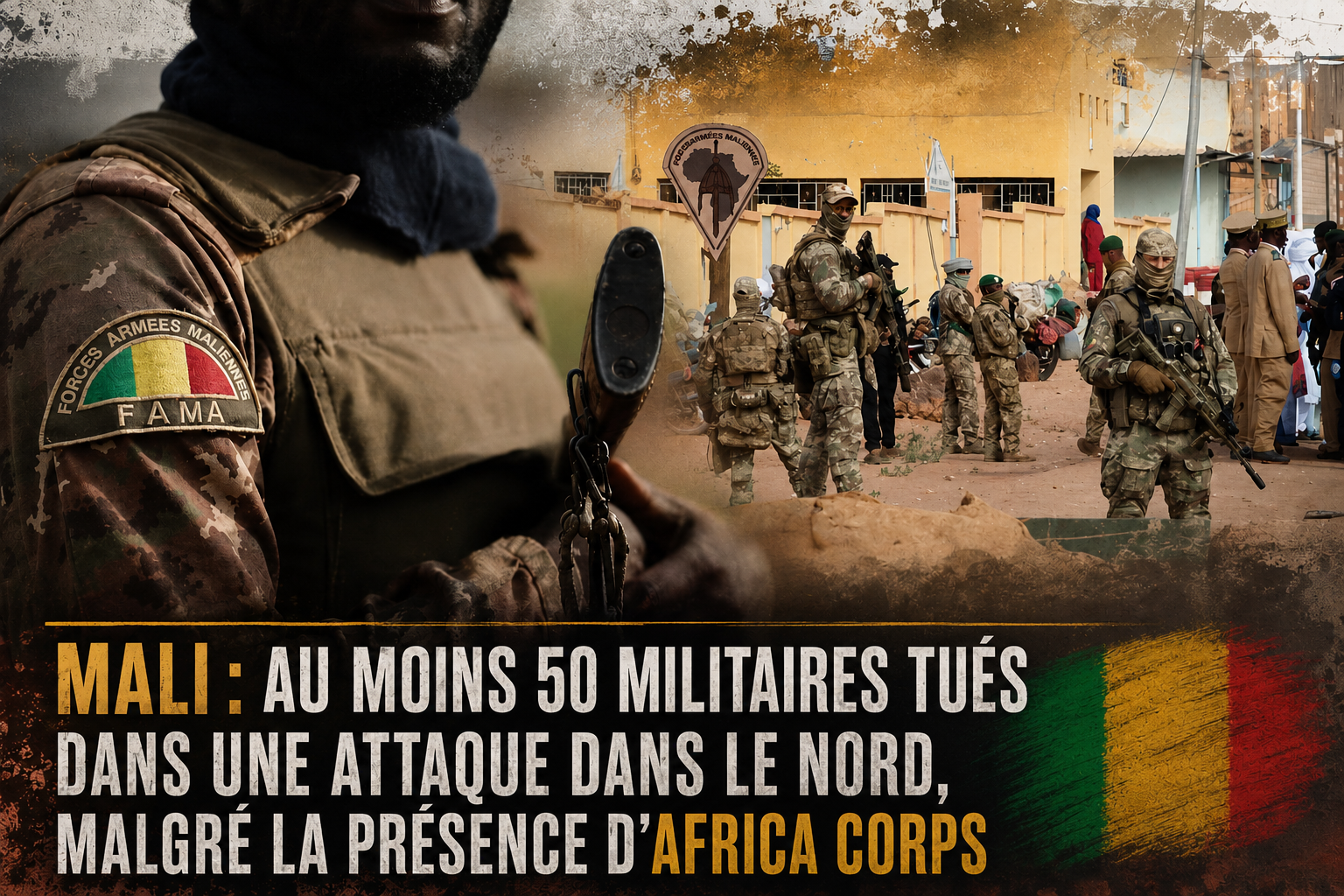 Mali : une attaque meurtrière dans le Nord met en lumière les limites d&rsquo;Africa Corps