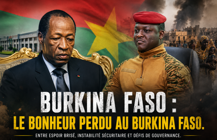 Burkina Faso : la sécurité, condition sine qua non du bonheur des burkinabè