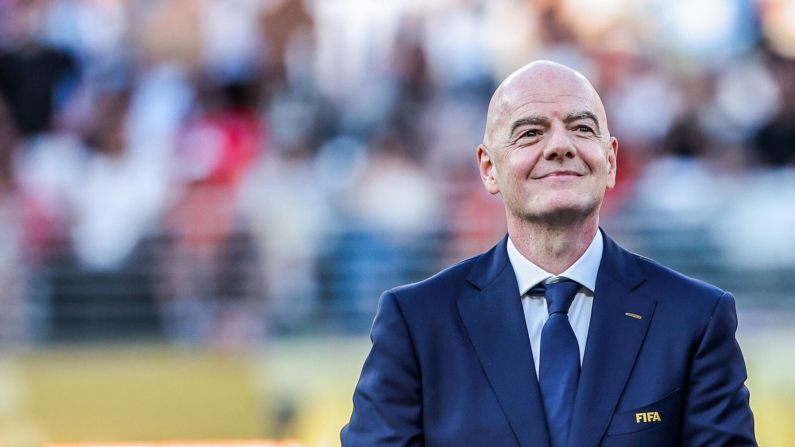 Gianni Infantino congratule l&rsquo;Argentine après sa finale en coupe du monde