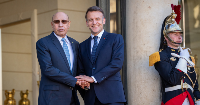 Rencontre historique entre la France et la Mauritanie à Paris