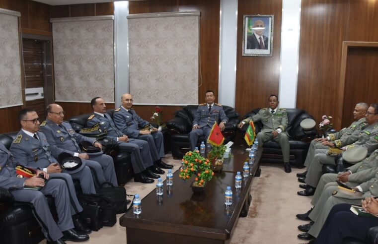 Visite officielle du général Mohammed Berrid en Mauritanie pour renforcer la coopération militaire