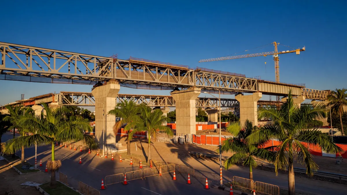 Abidjan : la fermeture de la rue des caraïbes marque une étape clé du chantier du métro