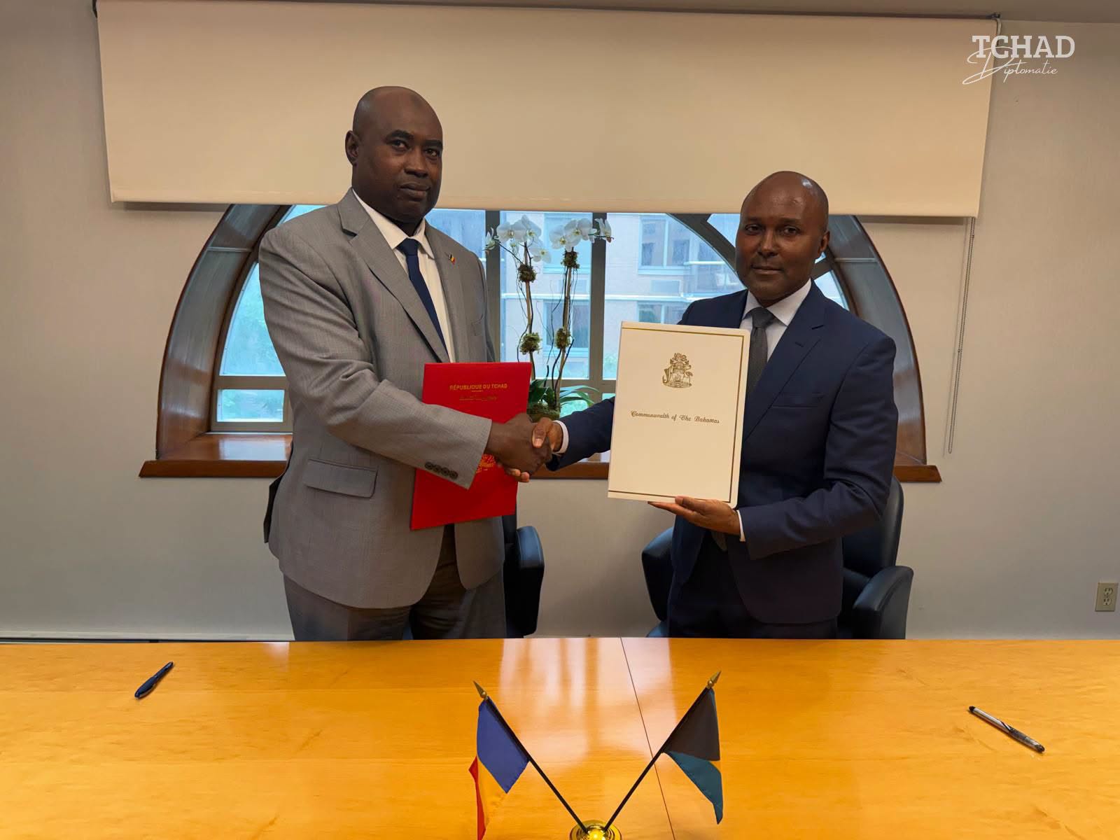 Tchad et bahamas renforcent leur coopération diplomatique