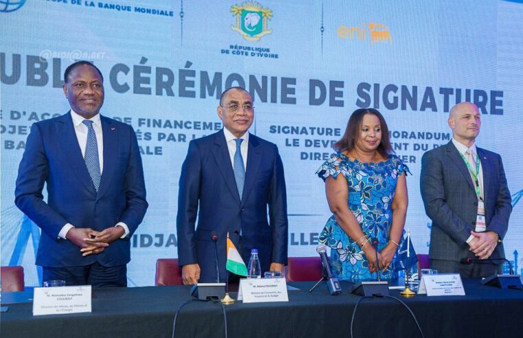 Économie : la Banque mondiale mobilise environ 525 milliards FCFA pour accélérer le développement et la transition énergétique de la Côte d&rsquo;Ivoire