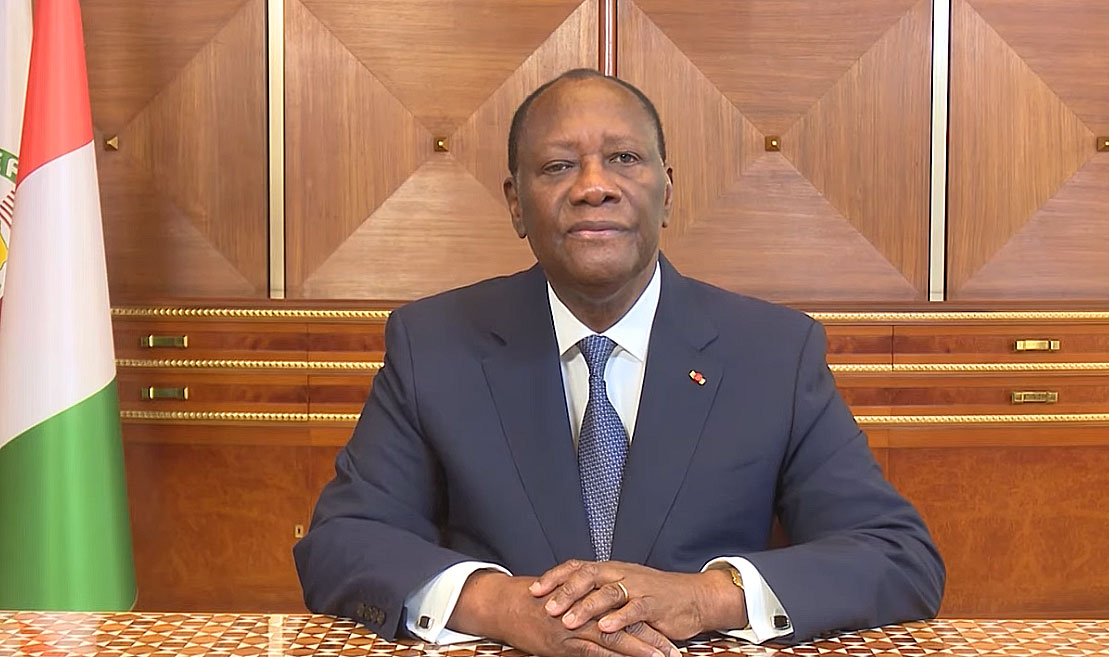 Côte d’Ivoire : Alassane Ouattara satisfait de la Mobilisation financière record de plus de 47 000 milliards de F CFA (Declaration)