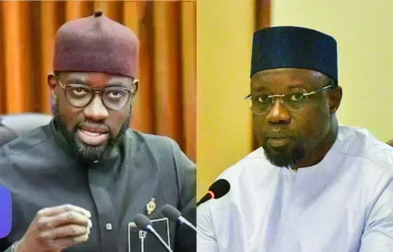 Portrait d'Abdoul Ahad Ndiaye lors de sa réponse aux déclarations sur Touba